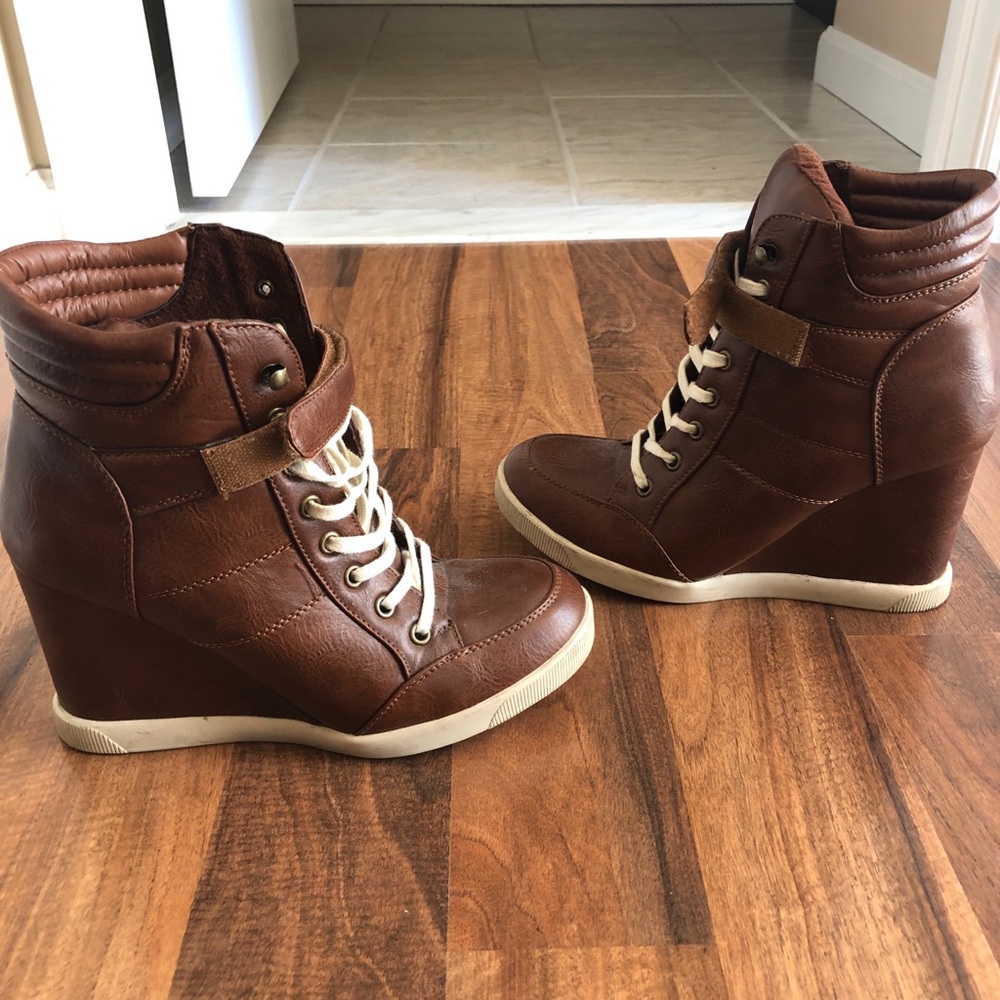 Steve Madden wedge sneakers
